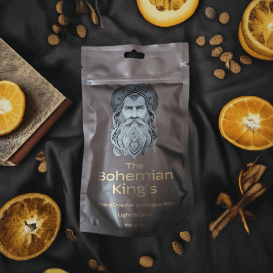 Light Brown Beard Dye Natural  & Organic