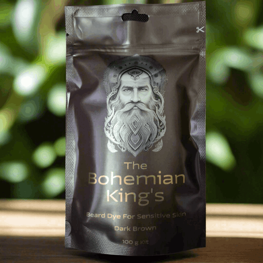 Dark Brown Beard Dye Natural & Organic