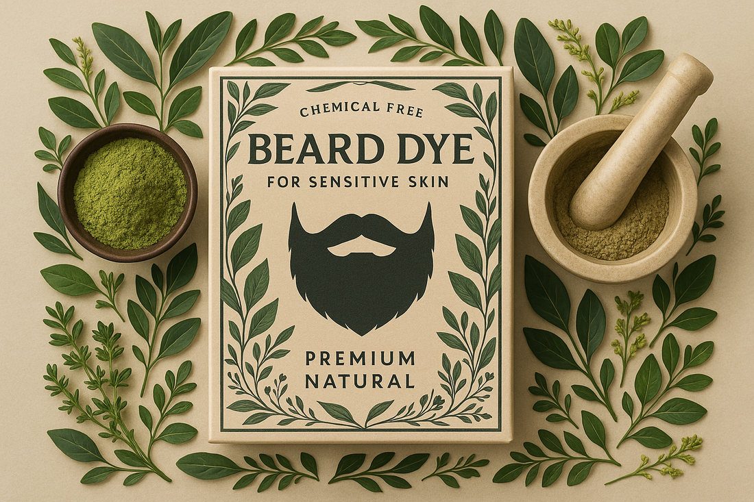 Natural Beard Dye For Sensitive Skin