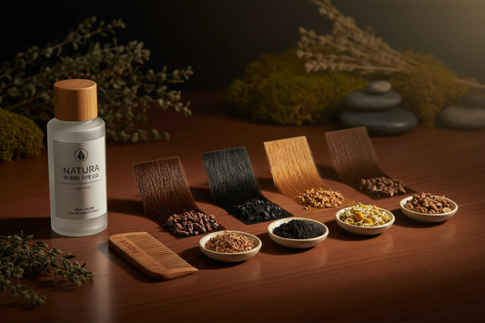 Natural Ingredients a selection of 4 used for hair colouring